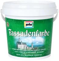 Краска акриловая Jobi FassadenFarbe матовая бесцветный 2.25 л