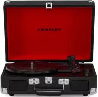 Виниловый проигрыватель Crosley Cruiser plus CR8005F black