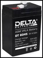 Аккумулятор для детского электромобиля DELTA 4.5-6 (6V 4.5AH / 6 В 4.5Ач)