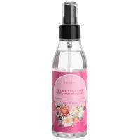 DEOPROCE MILKY RELAXING PERFUMED BODY MIST COTTON ROSE Успокаивающий парфюмированный мист для тела с ароматом хлопка и розы 150мл