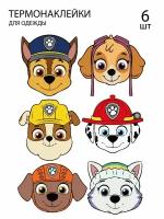 Термонаклейки гравити Щенячий патруль Paw patrol 6 шт