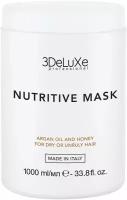 Маска для сухих и поврежденных волос 3DELUXE NUTRITIVE MASK 1000мл