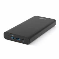 Внешний аккумулятор TopON TOP-T100 26800mAh (96.48Wh) Type-C PD 100W, 2 USB QC3.0 18W, корпус алюминий черный