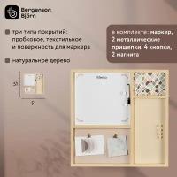 Доска для заметок Memo 51х51 см мудборд Bergenson Bjorn BB0000534