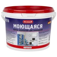 Пуфас Краска моющаяся белая Decoself мороз. (1,71л=2,7кг) КМ