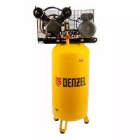 Компрессор воздушный рем. привод Denzel BCV2200/100V2,3 кВт, 100 литров, 440 л/мин 58112