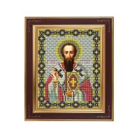 Набор для вышивания бисером Икона Св. Василий 12 х 15 см GALLA COLLECTION М241