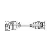 GSP 203022 Привод в сборе FORD GALAXY (WGR)