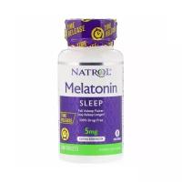 Natrol Melatonin (Мелатонин) 5 мг Time Release медленного высвобождения 100 таблеток