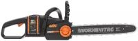 Цепная пила аккумуляторная WORX NITRO WG385E, 40В 40cm бесщеточная, 4.0Ач х2, ЗУ 2Ах2, коробка