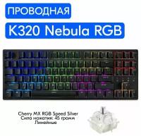 Durgod Taurus K320 Nebula RGB (Cherry MX RGB Speed Silver / factory / yes / no)