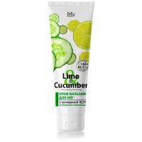 Iris Cosmetic Крем-бальзам Lime&Cucumber для ног с мочевиной от мозолей и натоптышей, 100 мл