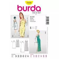 Выкройка Burda 7110-Вечернее платье