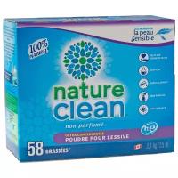 Стиральный порошок Nature Clean, эко сертифицированный, концентрат, для всех видов тканей, для чувствительной кожи, 3,4кг