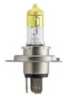 Лампа автомобильная Philips 12-60/55 Вт. H4 Color Vision галогеновая желтая, комплект 2шт 12342CVPYS