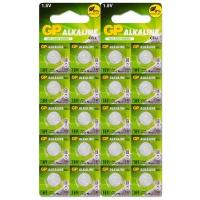 Батарейка AG10 (LR54, LR1130, 389) 1.5V GP Blister, 20 шт