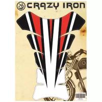 CRAZY IRON наклейка на бак WBR