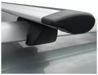 Багажник на рейлинги Inter Крепыш для Hyundai Creta / Хендай Крета 2016-2021, аэро-крыло 120