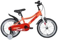 Велосипед Novatrack Prime Girl Steel 16" (2020) Оранжевый