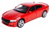 Металлическая модель коллекционная Welly 2016 Dodge Charger R/T 1:38 красная 11 см. 43742W