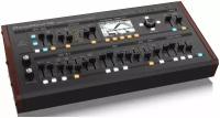 Behringer DEEPMIND 12D синтезатор рековый, аналоговые VCF и VCA,12 гол. полиф, 2 OCS, 2 LFO и 3 ADSR на голос, 4 FX, матрица мод, 32шаг. секв, MIDI, USB