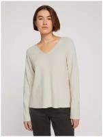 Пуловер Tom Tailor, размер S, Gardenia White