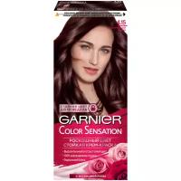 Garnier Стойкая крем-краска для волос "Color Sensation, Роскошь цвета", оттенок 4.15, Благородный рубин