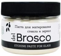 Паста для матирования (травления) стекла и зеркал del Brosco, банка 250 мл