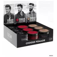 Гель American Crew Style Choose Pomade Display, Дисплей "Выберите свой стайлинг", Набор