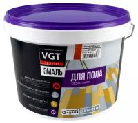 VGT ВД-АК-1179 профи эмаль для пола по дереву и бетону акриловая, полуматовая, орех (2,5кг)