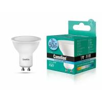 Эл. лампа светодиодная 5Вт LED5-GU10/845/GU10 (5W=50Вт 415 Lm 220В) Camelion