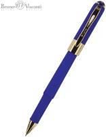 Ручка шариковая BrunoVisconti, 0,5 мм, синяя, Monaco (сине-фиолетовый корпус), Арт. 20-0125/13