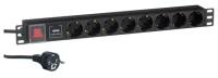 Блок розеток Exegate ServerPro PDU-19H807 8шт, 1U, 19", 2 м