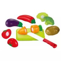 Игровой набор режем овощи на липучке, с доской и ножом, 8 предметов