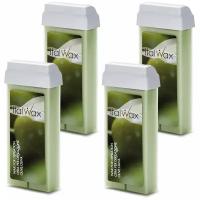 Воск в картридже Олива ITALWAX NATURA Olive,100 мл (комплект из 4 штук)