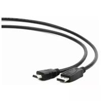 Кабель-переходник Cablexpert 20M/19M (CC-DP-HDMI-7.5M), черный