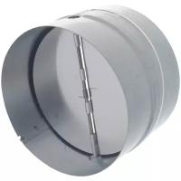 Обратный клапан для вентиляции BDS 125 мм из оцинкованной стали для круглых каналов производства DEC International (Нидерланды)