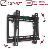 Кронштейн для ТВ ARM MEDIA STEEL-6 black (max VESA 200x200 мм., настенный, наклонный, max 35 кг) (10157)