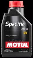 MOTUL Specific 229.51 5w30 Масло Моторное Синтетическое 1л. Motul В Подольске