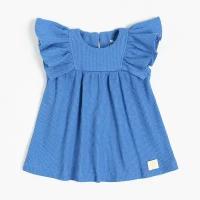 Платье Крошка Я, размер 92-98, розовый, синий