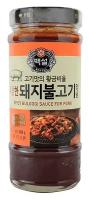 Острый соус бульгоги для свинины Beksul Spicy bulgogi sauce for pork 500 г