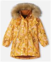 Куртка Reima, размер 116, оранжевый, желтый