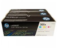 Набор лазерных картриджей Hewlett Packard CF370AM (305A)