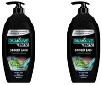 Palmolive MEN гель для душа, тела и лица Эффект бани 2 в 1, 2х750 мл