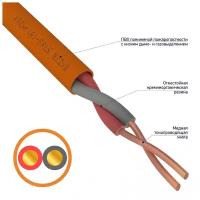 Кабель огнестойкий REXANT Кпсэнг(А)-FRLS 1x2x0,50 кв. мм (бухта 200 м)