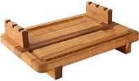 Доска для подачи шашлыка (3 шампура) дуб 30х20 см PPwood 4090863