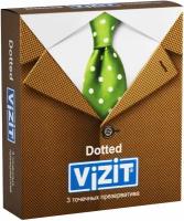 Презервативы Vizit Dotted, 3 шт