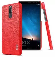 Чехол-накладка iMak Ruiyi Crocodile для Mate 10 Lite / Nova 2i (красный)