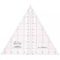 Hemline Линейка для пэчворка Sew Easy NL4174 треугольник 60°, 8 x 9 1/4 дюймов