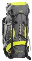 NISUS Рюкзак туристический Nisus Travel 100 Grey TB084-100L-G, серый/желтый